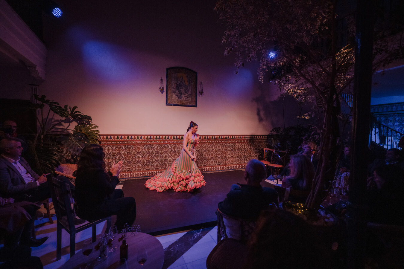 An historic building transformed for one night