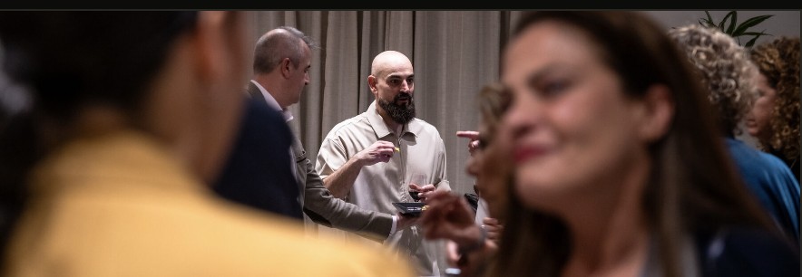 A leadership gathering for executives